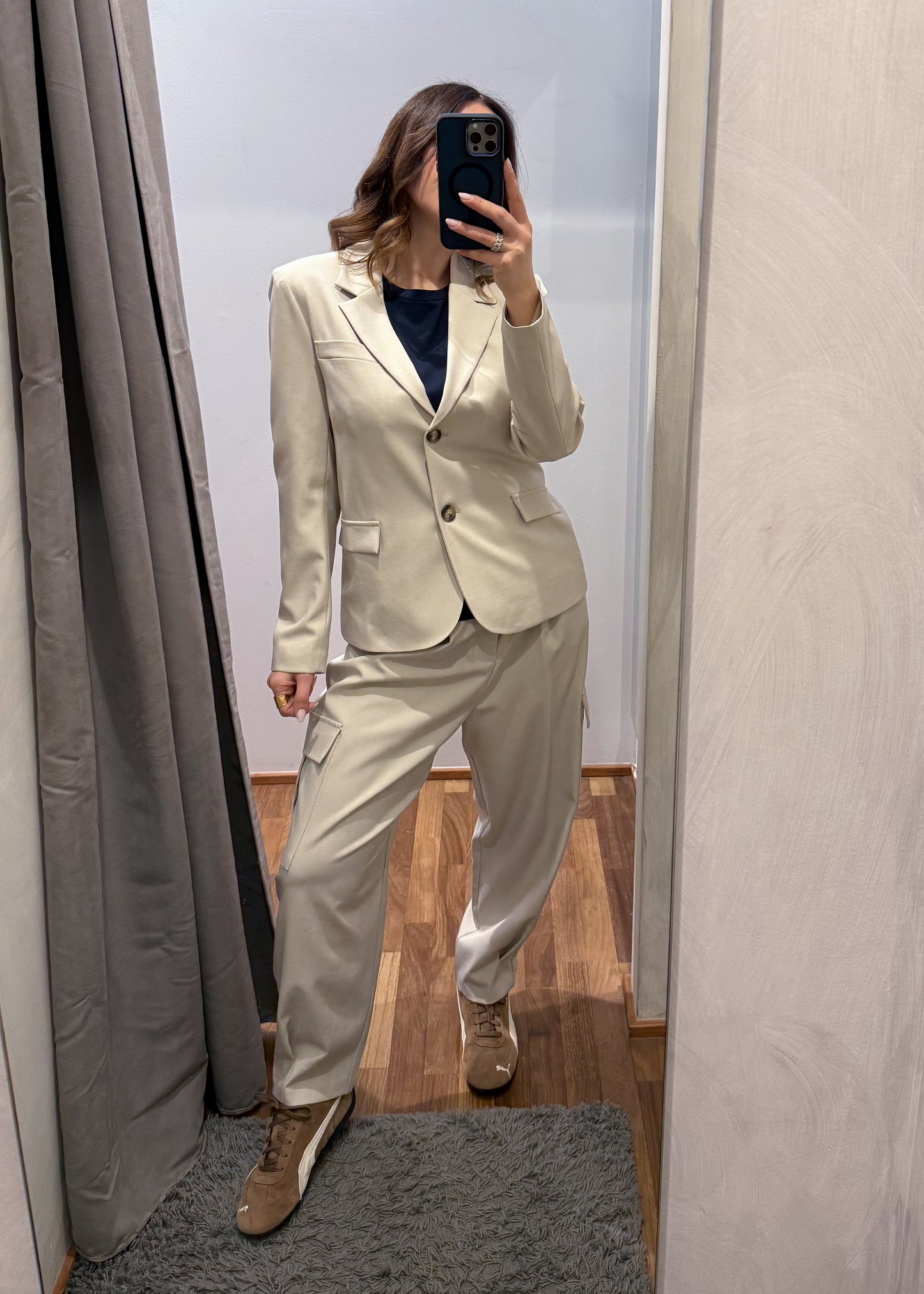 Pantalone Tasconato Beige - SUSY MIX - MARYGIÒ