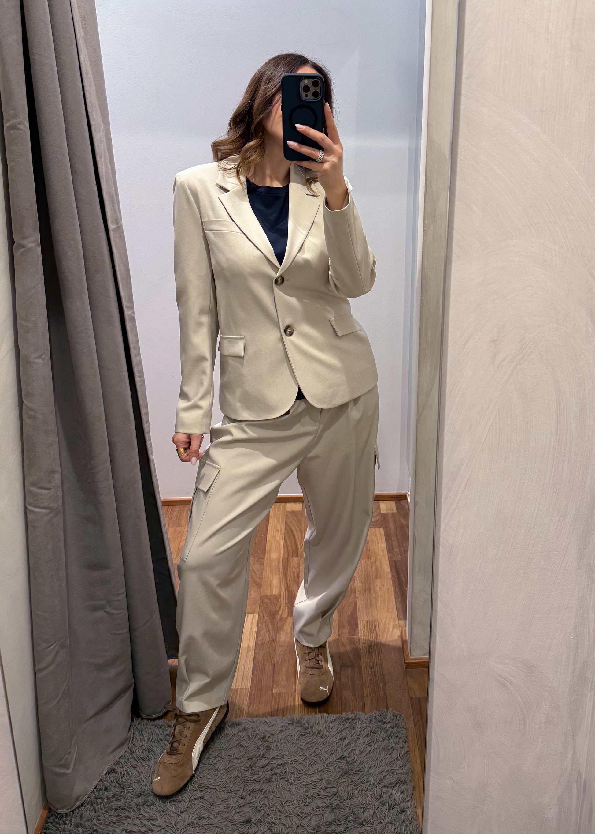 Pantalone Tasconato Beige - SUSY MIX - MARYGIÒ