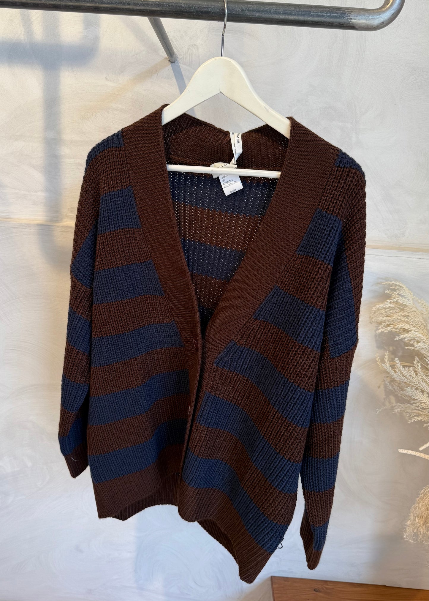 Cardigan Over Righe | più colori - SUSY MIX