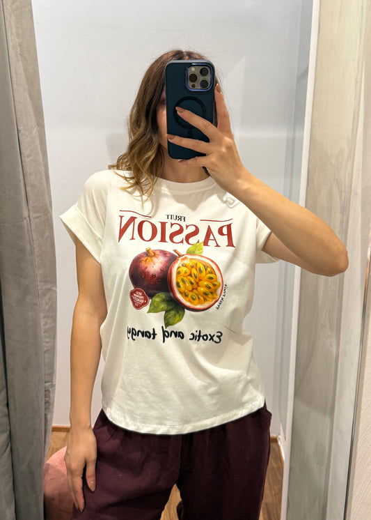T-SHIRT “PASSION FRUIT” - SUSY MIX - MARYGIÒ