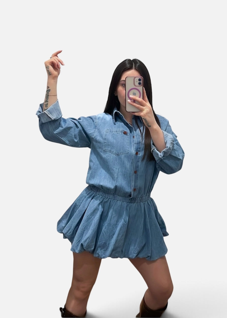 Abito Chambray Palloncino - SUSY MIX