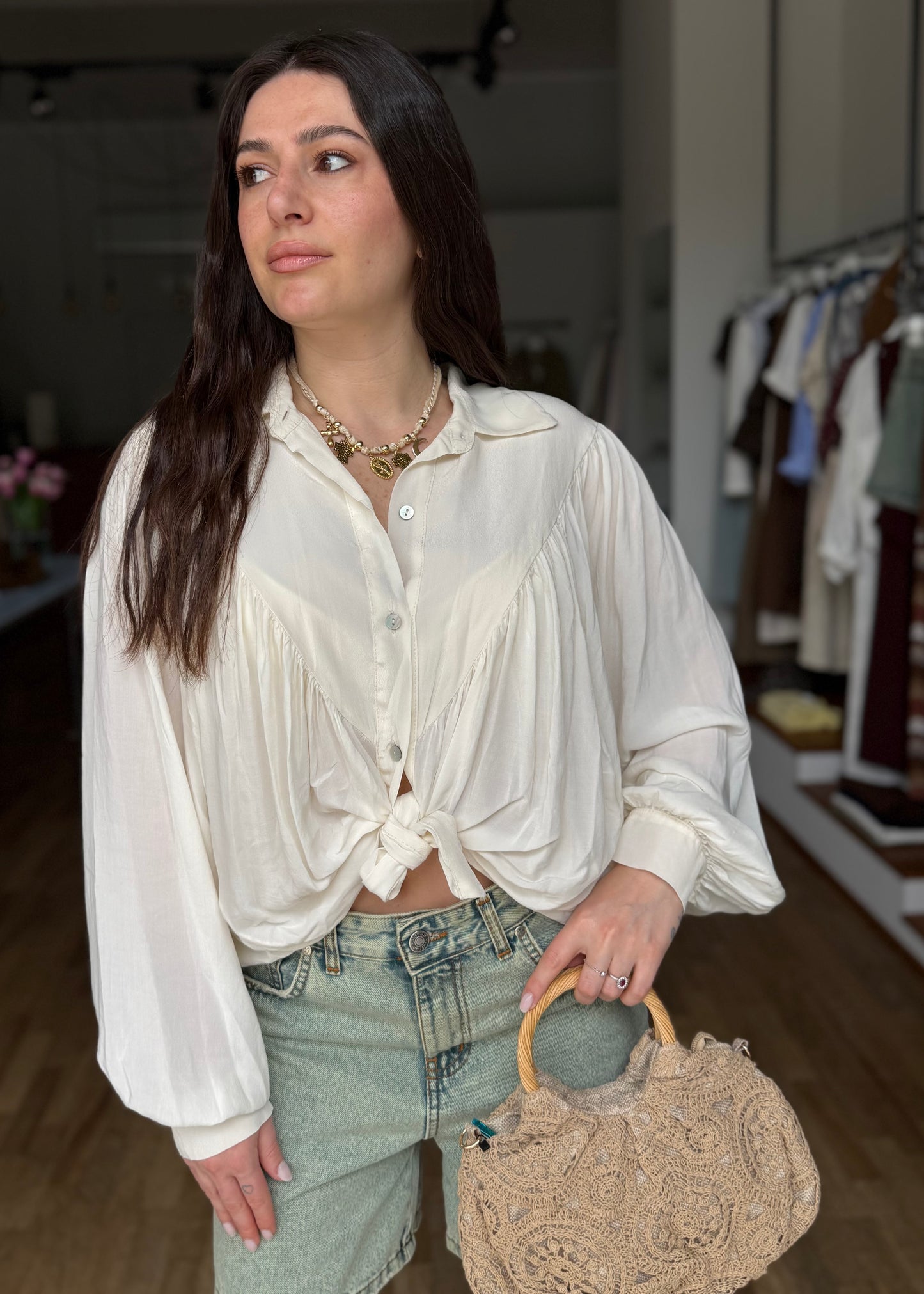 Camicia Fluida Burro - SUSY MIX - MARYGIÒ