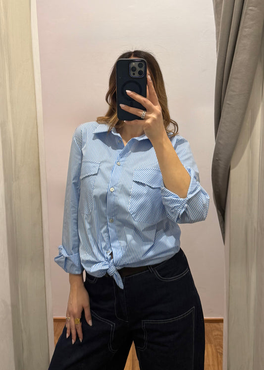 Camicia a Righe con Nodo - SUSY MIX