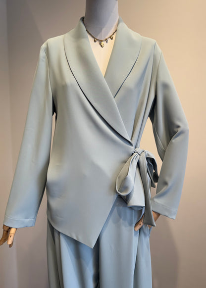 Tailleur Fluido Verde Acqua - SUSY MIX