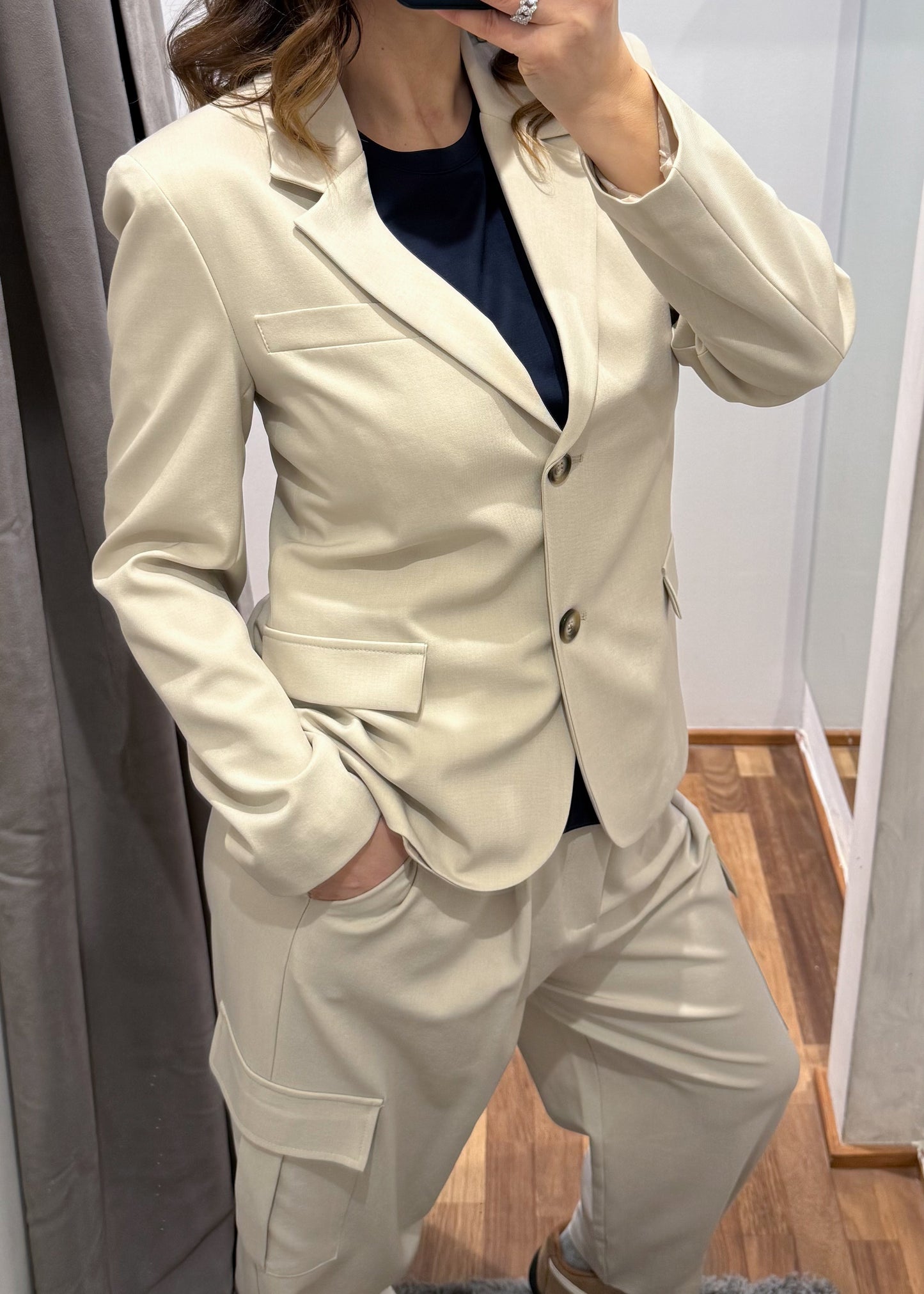 Giacca Monopetto Beige - SUSY MIX - MARYGIÒ