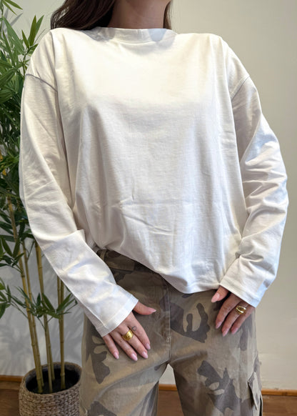 T-shirt manica lunga basic - Susy Mix