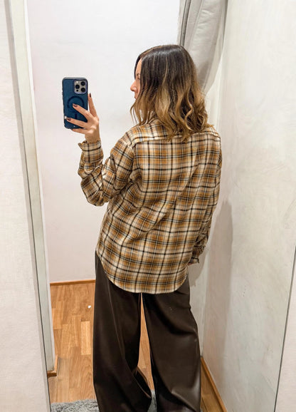 Camicia check con frange - Susy Mix