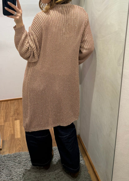 Cardigan Lurex Rosa - SUSY MIX - MARYGIÒ