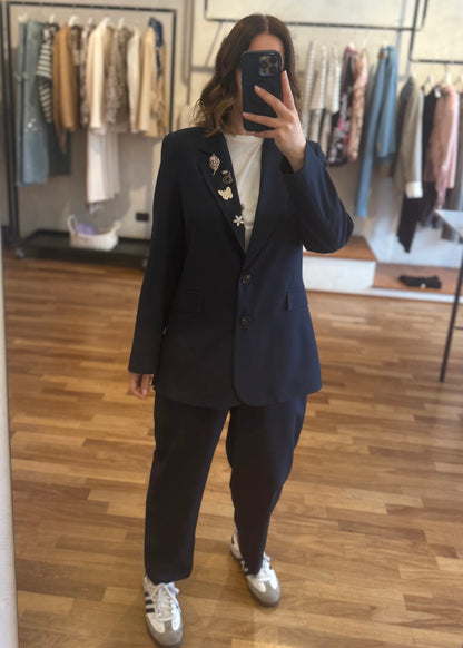 COMPLETO GIACCA E PANTALONE BLU - TENSIONE IN - MARYGIÒ