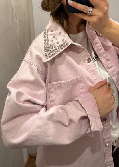 Camicia Denim Rosa - SUSY MIX - MARYGIÒ
