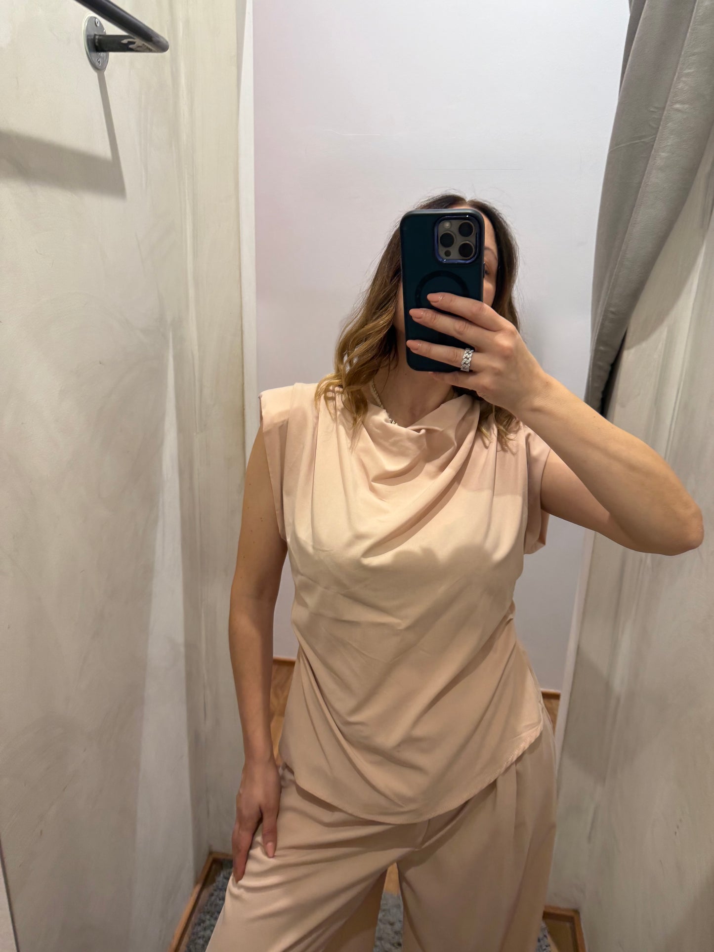 Coordinato Blusa e Pantalone Rosa - SUSY MIX