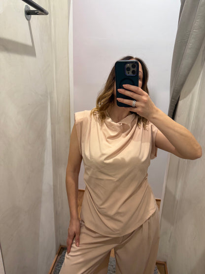 Coordinato Blusa e Pantalone Rosa - SUSY MIX