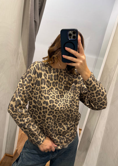 Maglione Animalier Lurex
