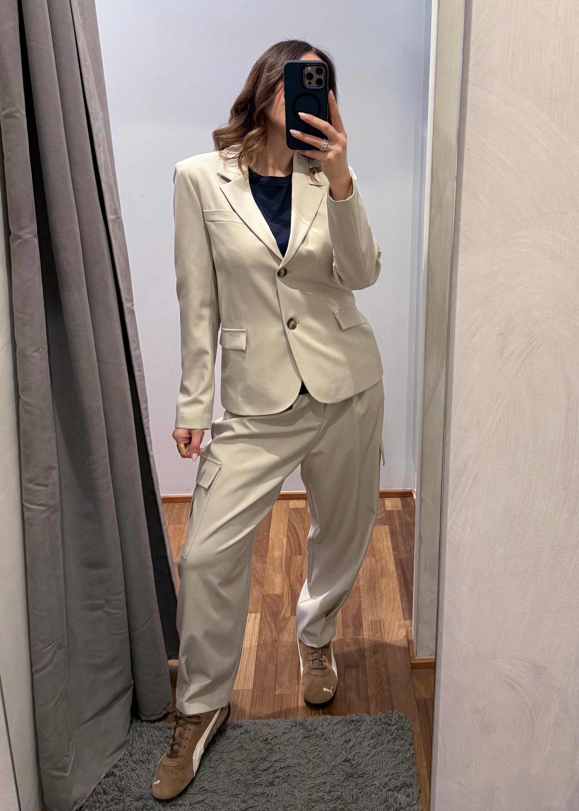 Giacca Monopetto Beige - SUSY MIX - MARYGIÒ