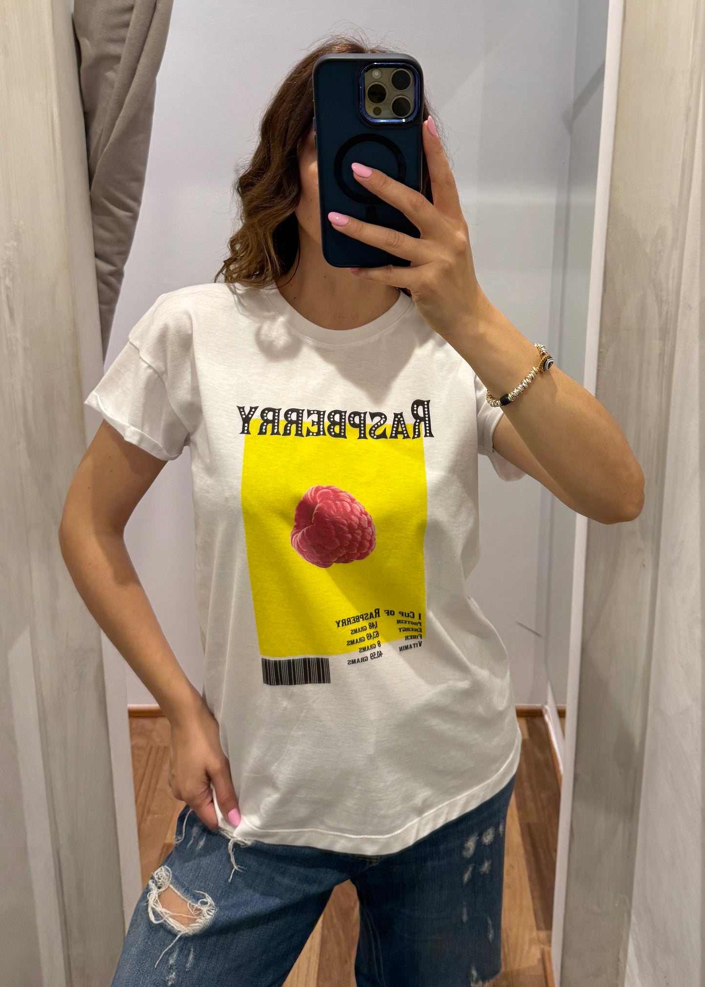 T-SHIRT “RASPBERRY” - TENSIONE IN - MARYGIÒ
