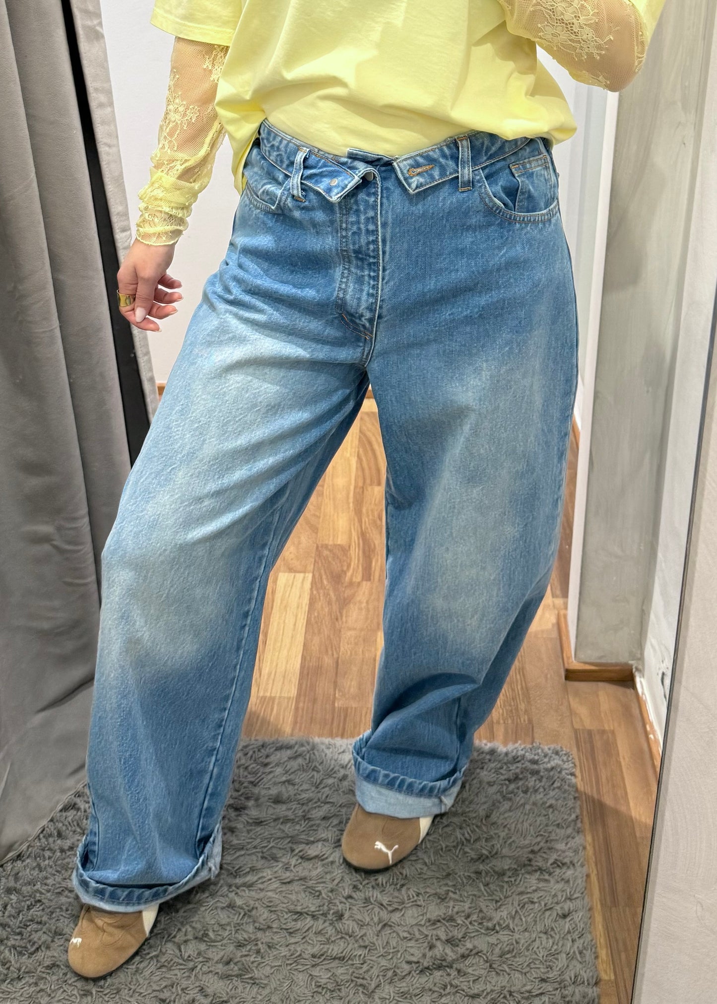 Jeans Baggy con Risvolto - SUSY MIX
