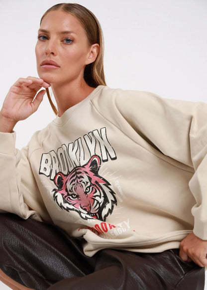 Felpa BROOKLYN TIGER | più colori - Susy Mix