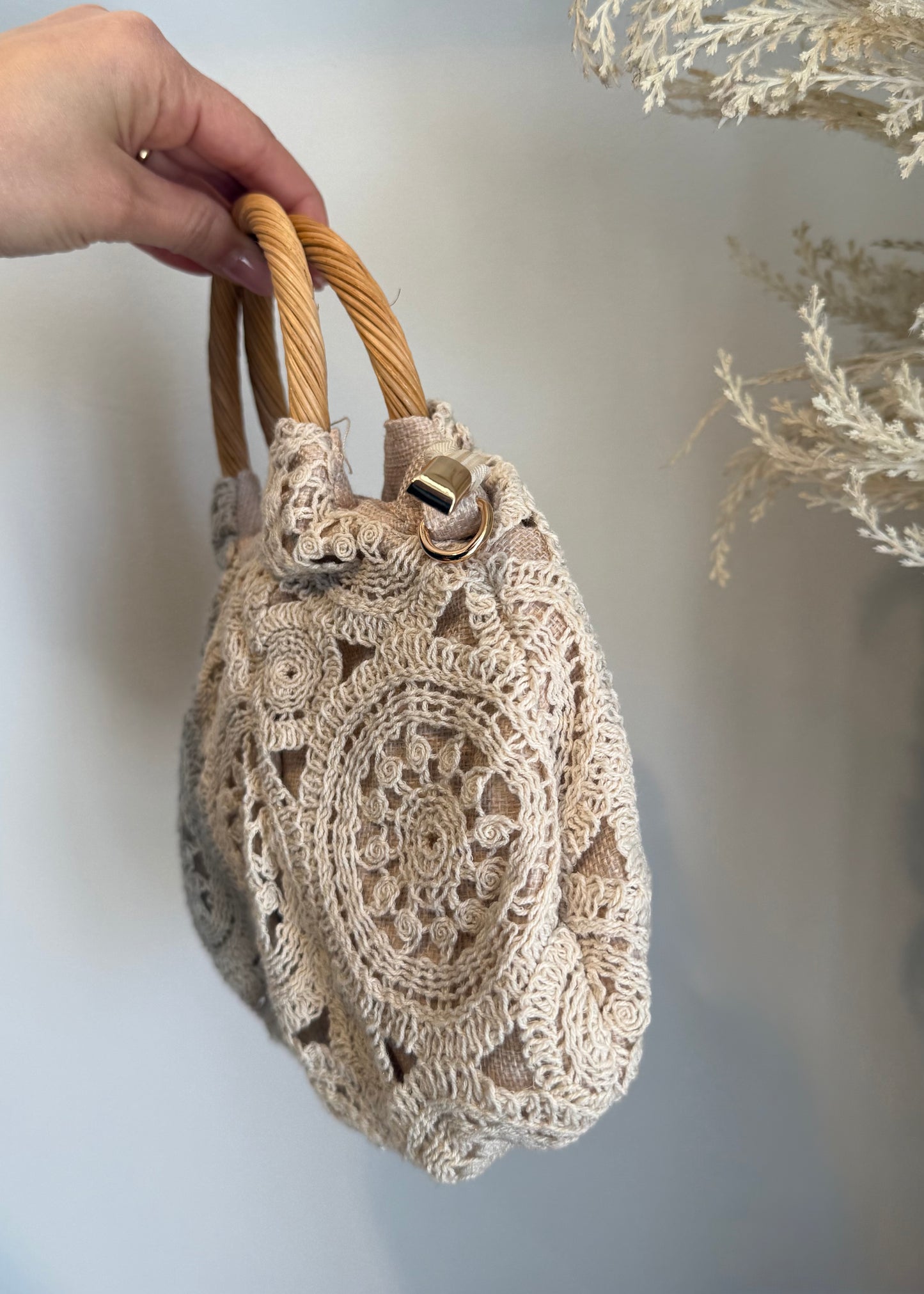 Borsa Uncinetto Panna - MARYGIÒ