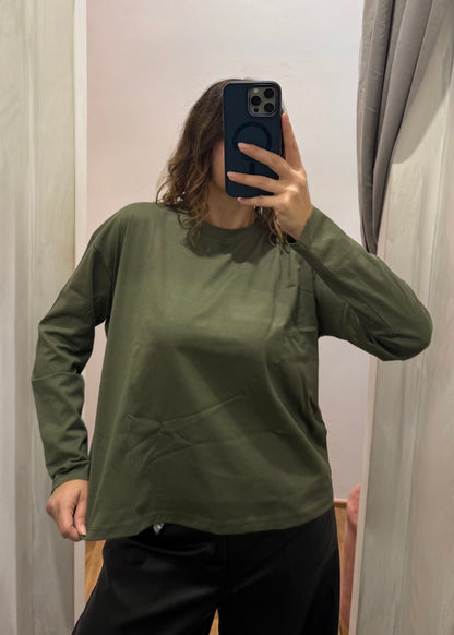 T-shirt manica lunga basic - Susy Mix