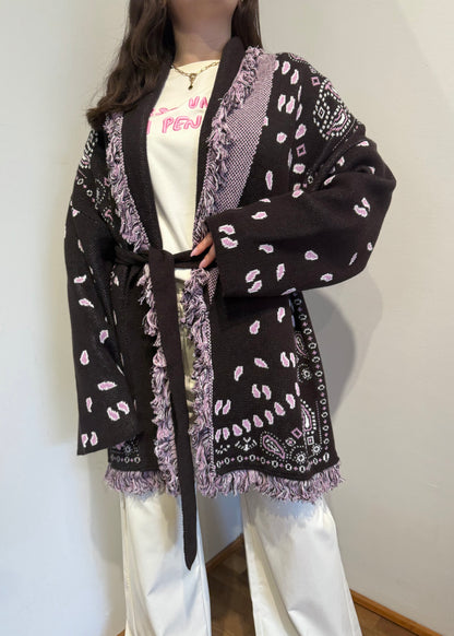 CARDIGAN BANDANA - TENSIONE IN - MARYGIÒ