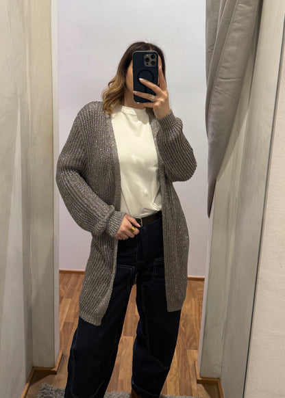 Cardigan Lurex Fango - SUSY MIX - MARYGIÒ