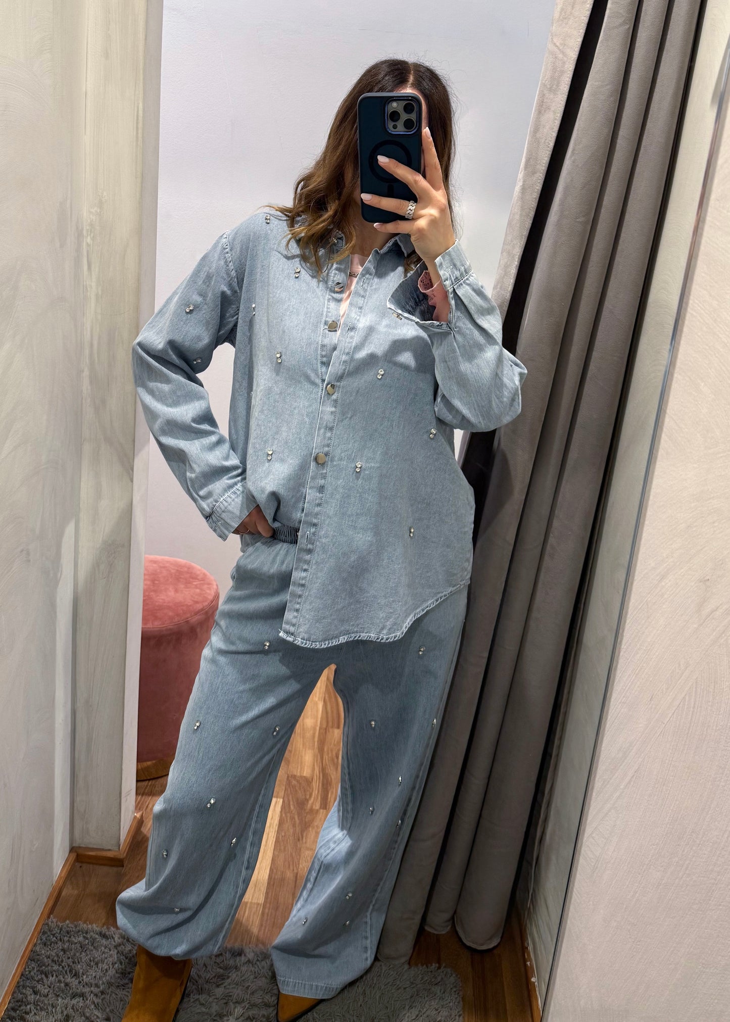 Completo Jeans Strass - SUSY MIX