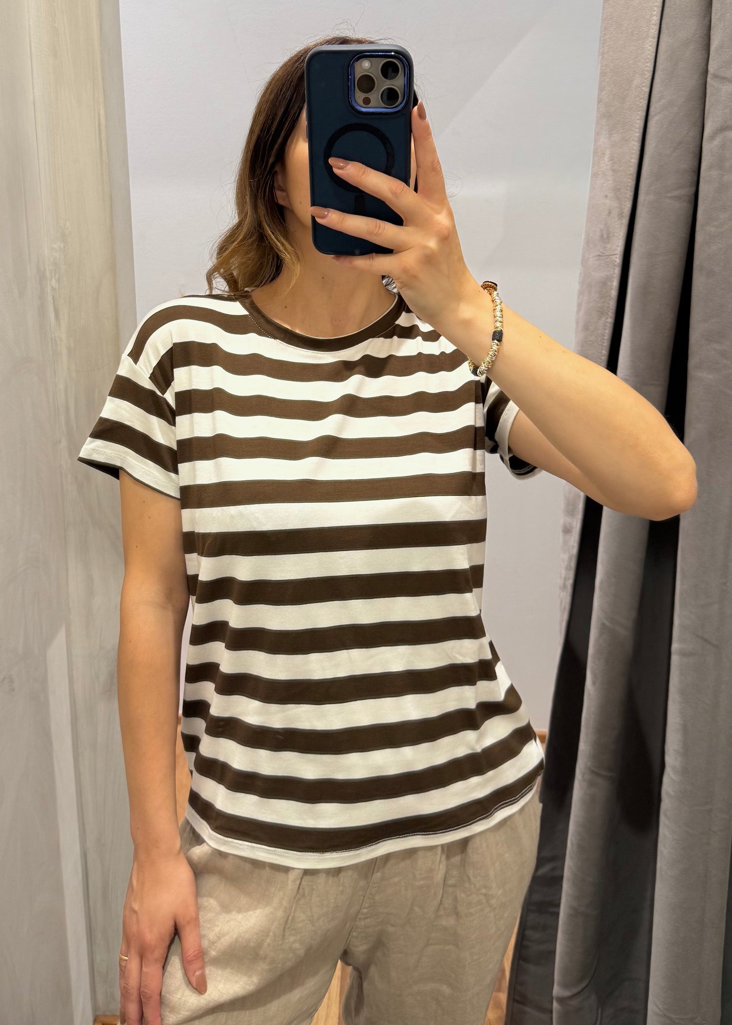 T-SHIRT RIGHE - SUSY MIX - MARYGIÒ