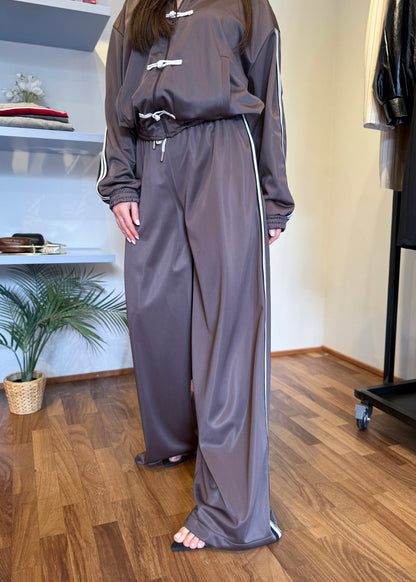 Pantalone Tuta con Bande Laterali Moro - SUSY MIX - MARYGIÒ