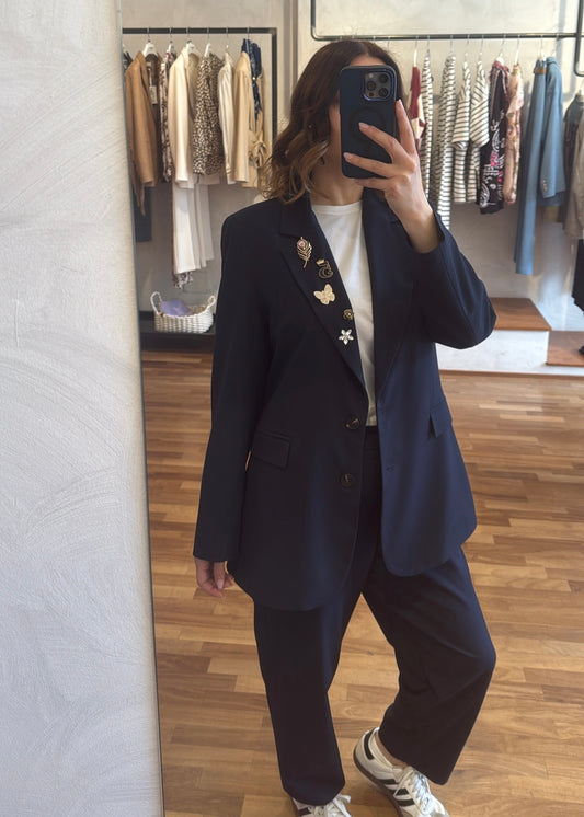COMPLETO GIACCA E PANTALONE BLU - TENSIONE IN - MARYGIÒ