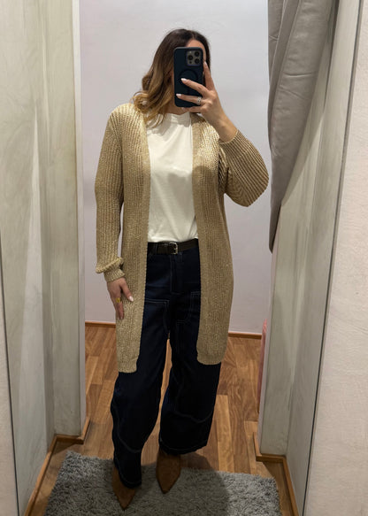 Cardigan Lurex Oro - SUSY MIX - MARYGIÒ