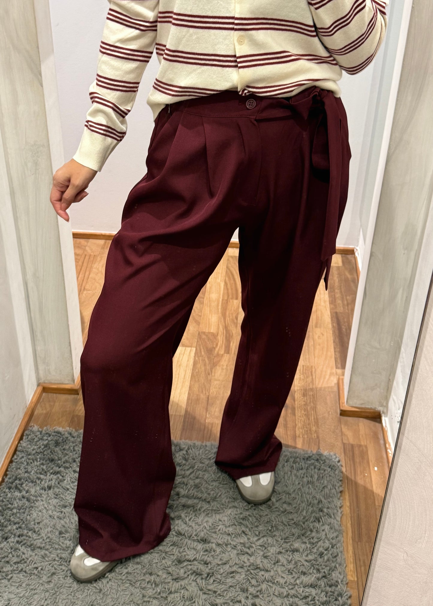 Pantalone Palazzo Con Cintura | più colori
