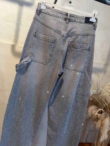JEANS WORK STRASS (più colori) - SUSY MIX - MARYGIÒ