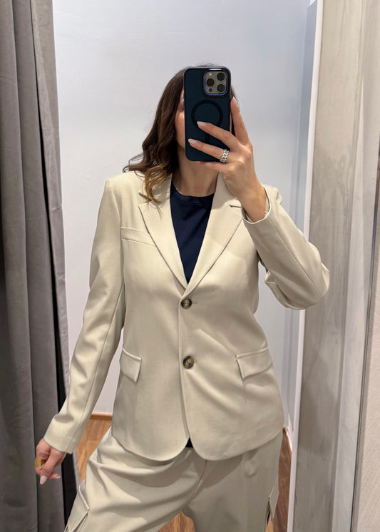Giacca Monopetto Beige - SUSY MIX - MARYGIÒ