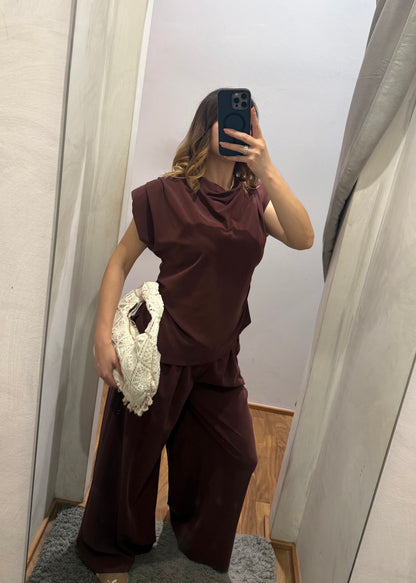 Coordinato Blusa e Pantalone Fico - SUSY MIX