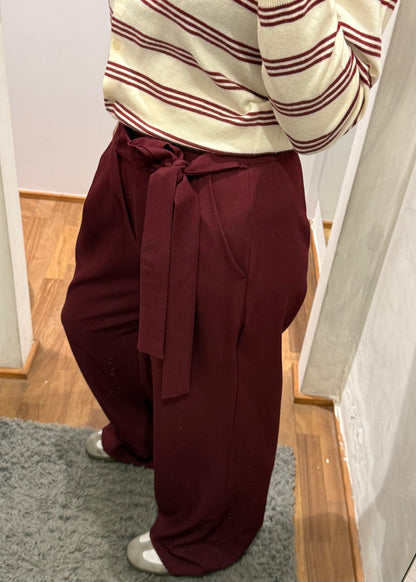 Pantalone Palazzo Con Cintura | più colori