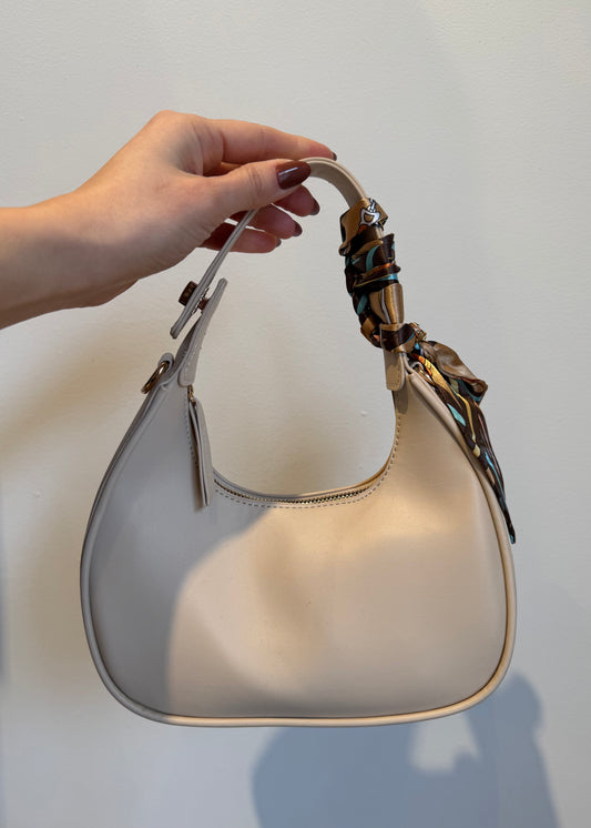 Borsa Mezza Luna Beige
