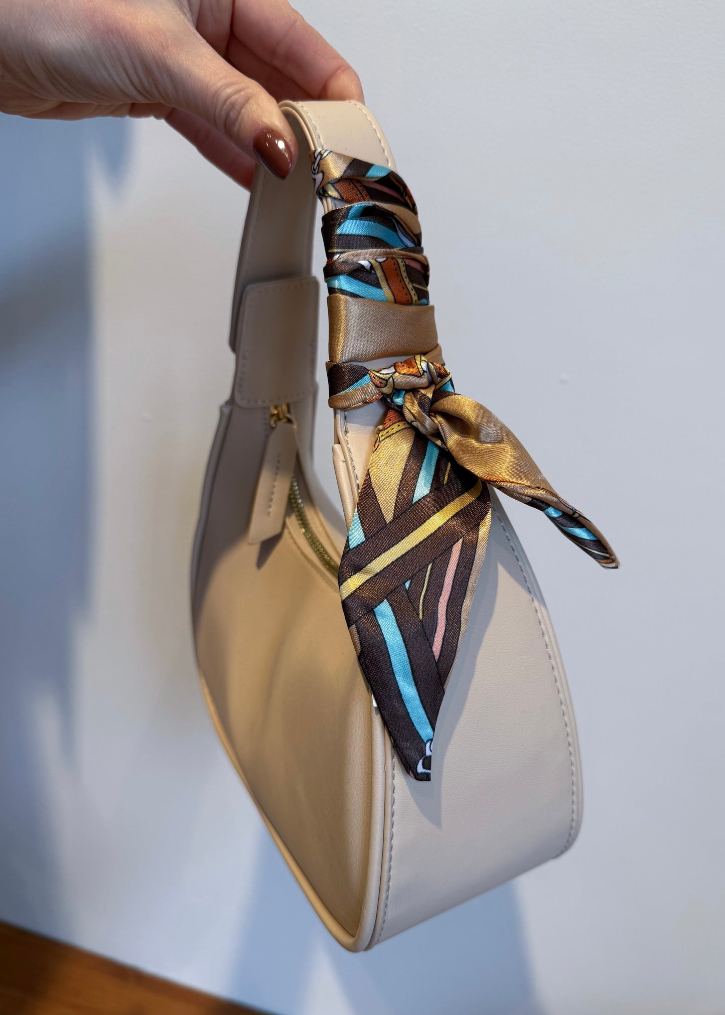 Borsa Mezza Luna Beige - MARYGIÒ