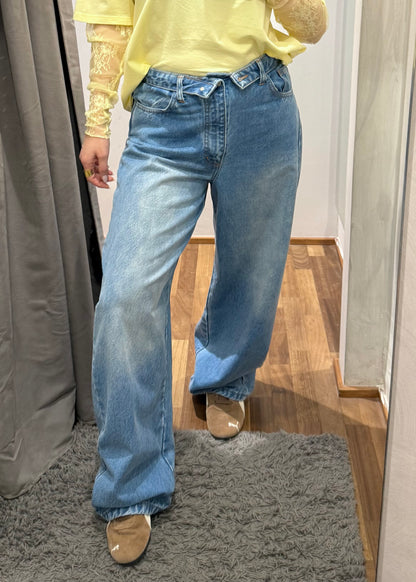 Jeans Baggy con Risvolto - SUSY MIX