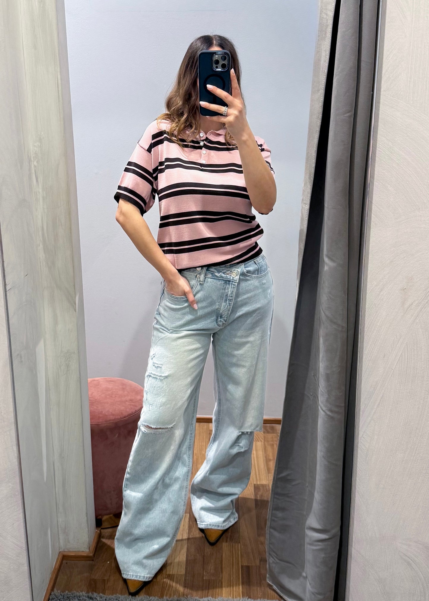 Jeans Asimmetrico Strappi - SUSY MIX - MARYGIÒ