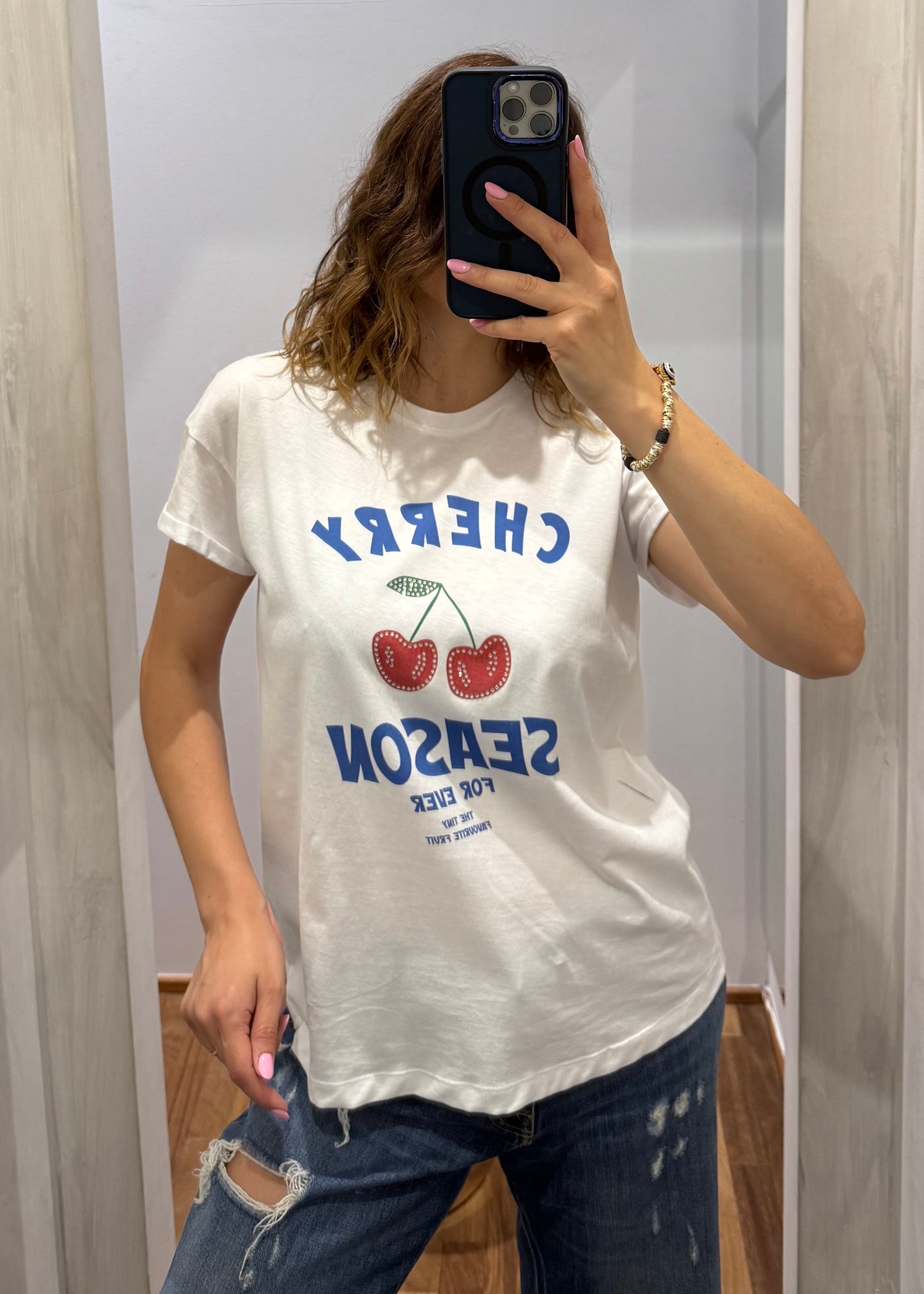 T-SHIRT “CHERRY SEASON” - TENSIONE IN