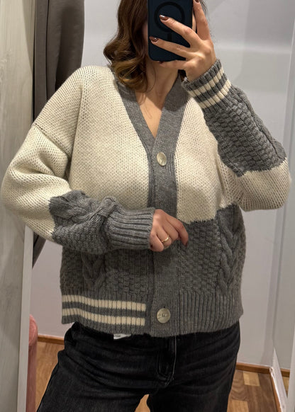 Cardigan Bicolor New York | più colori - SUSY MIX