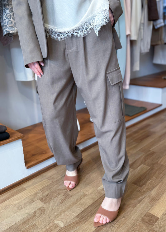 Pantalone Tasconato Fango - SUSY MIX - MARYGIÒ