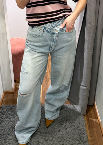 Jeans Asimmetrico Strappi - SUSY MIX - MARYGIÒ