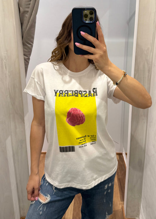 T-SHIRT “RASPBERRY” - TENSIONE IN