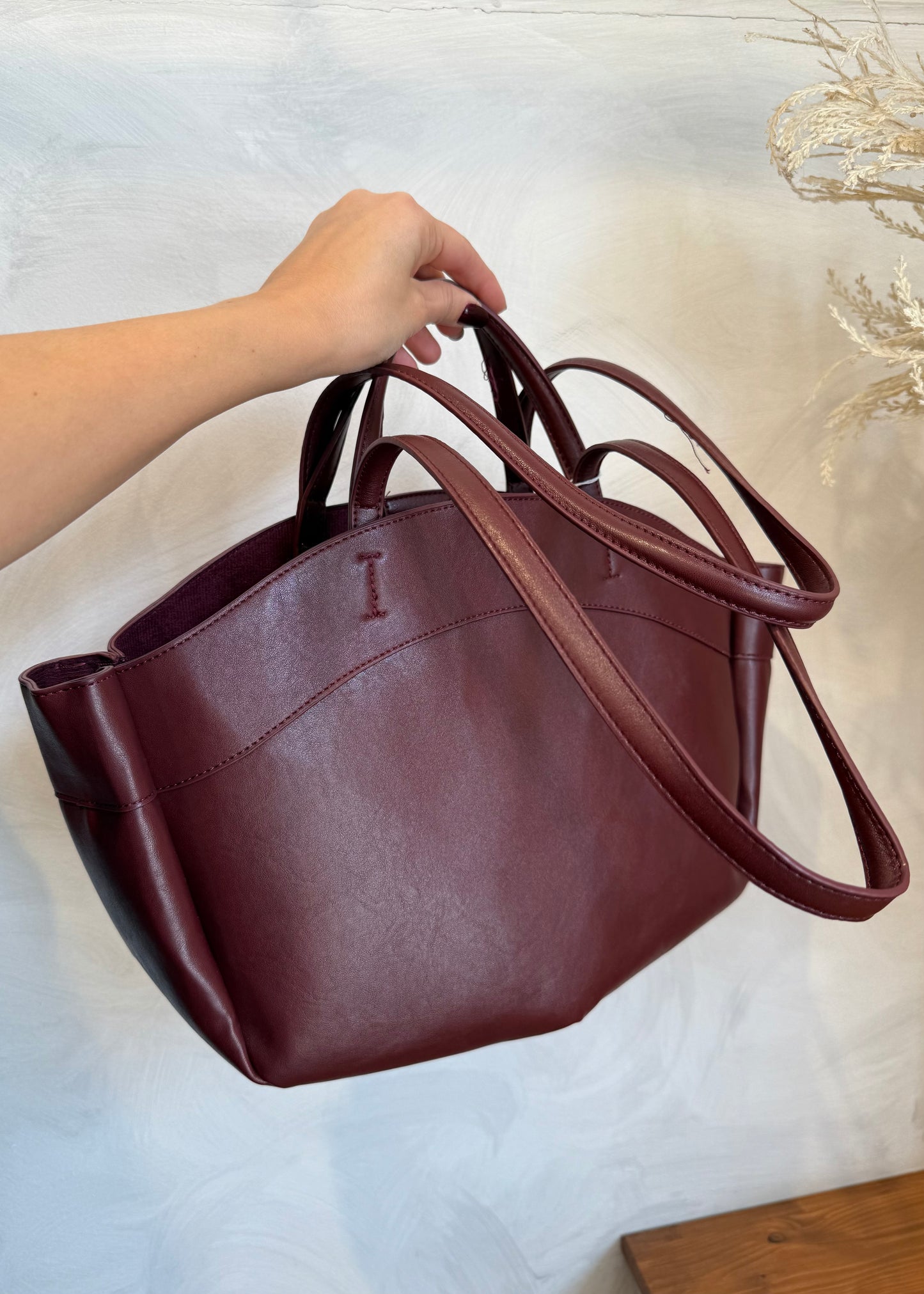 Borsa Doppio Manico Bourdeaux - MARYGIÒ