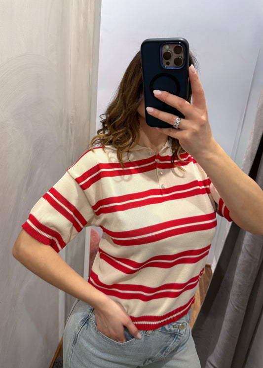 Polo Rigata Panna - SUSY MIX - MARYGIÒ