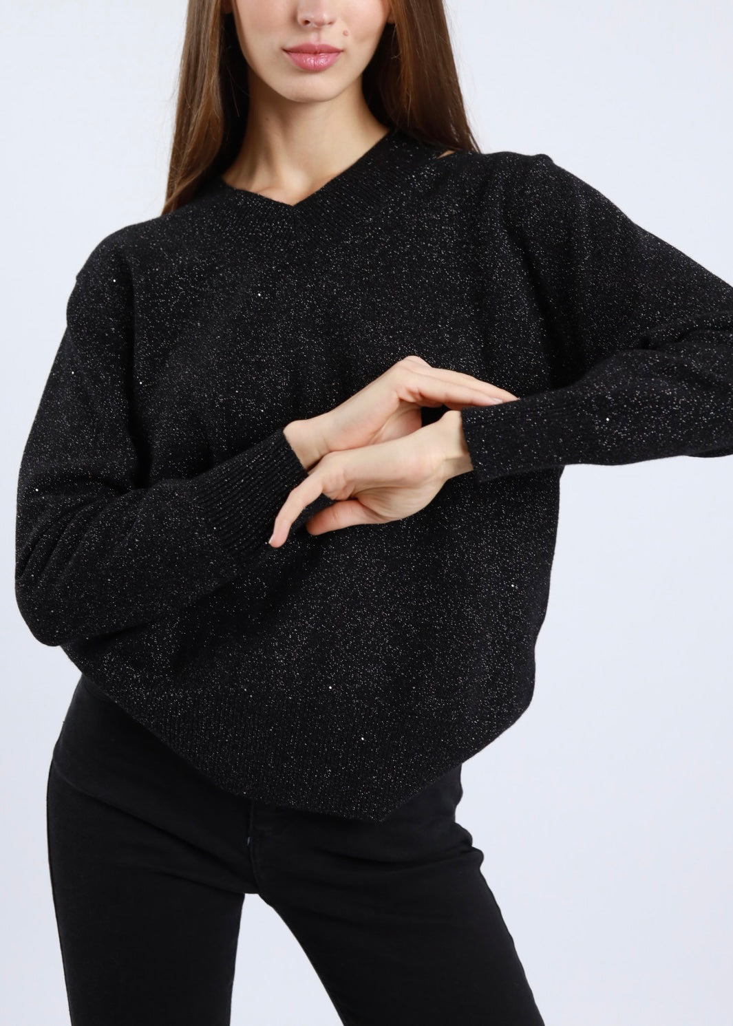 Maglia Cut Out Lurex | più colori - SUSY MIX