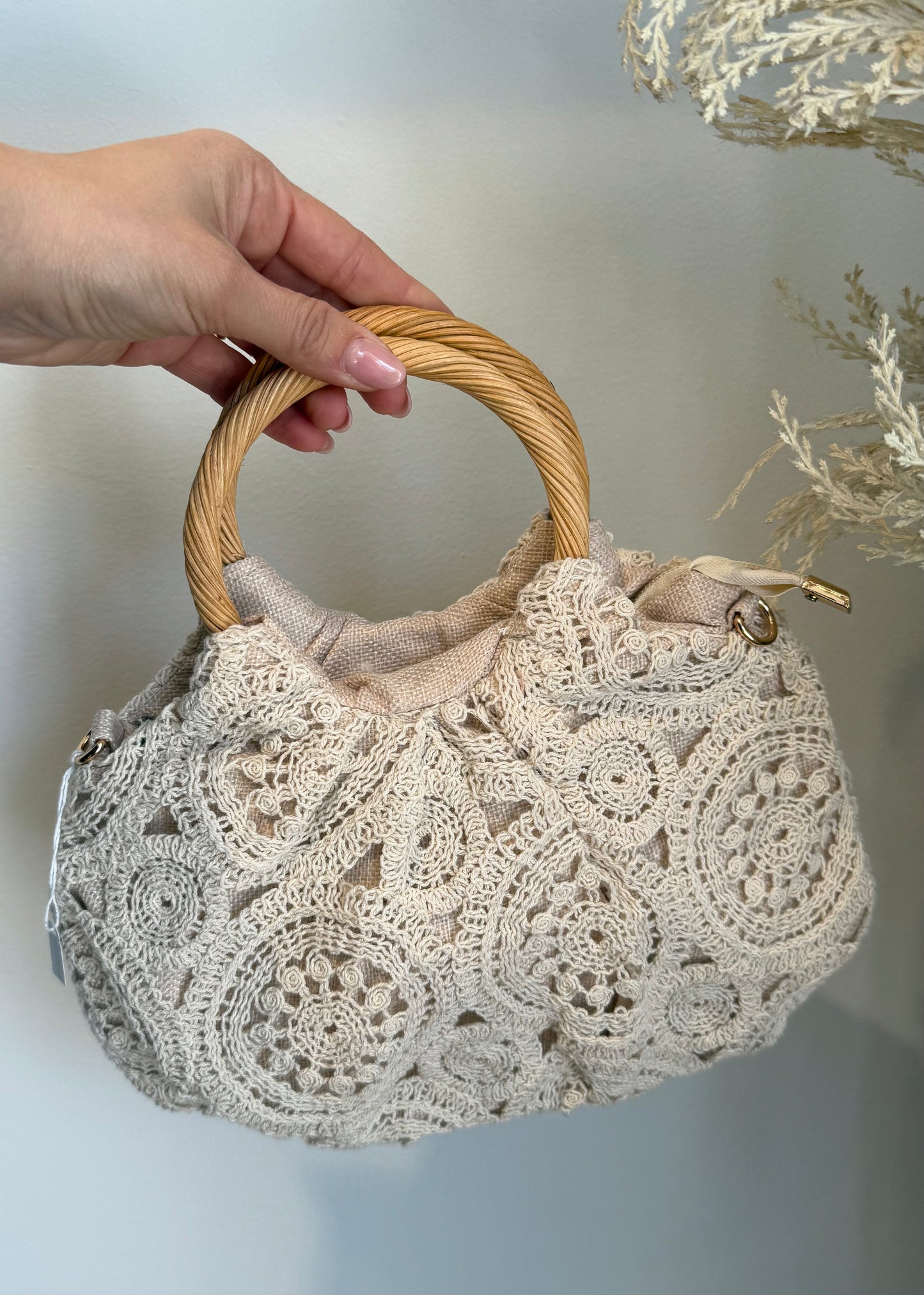Borsa Uncinetto Panna - MARYGIÒ