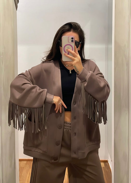 Cardigan Frange | più colori - LUMINA