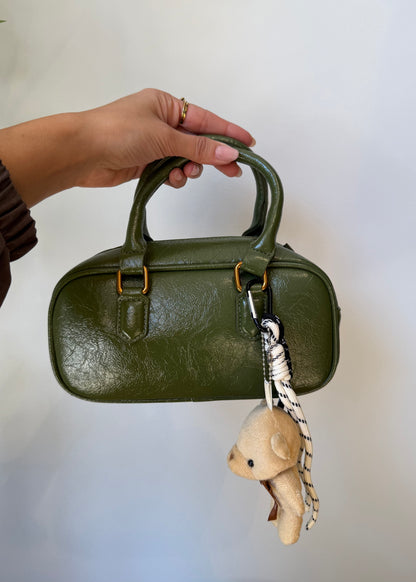 Bauletto ecopelle con ciondolo | più colori